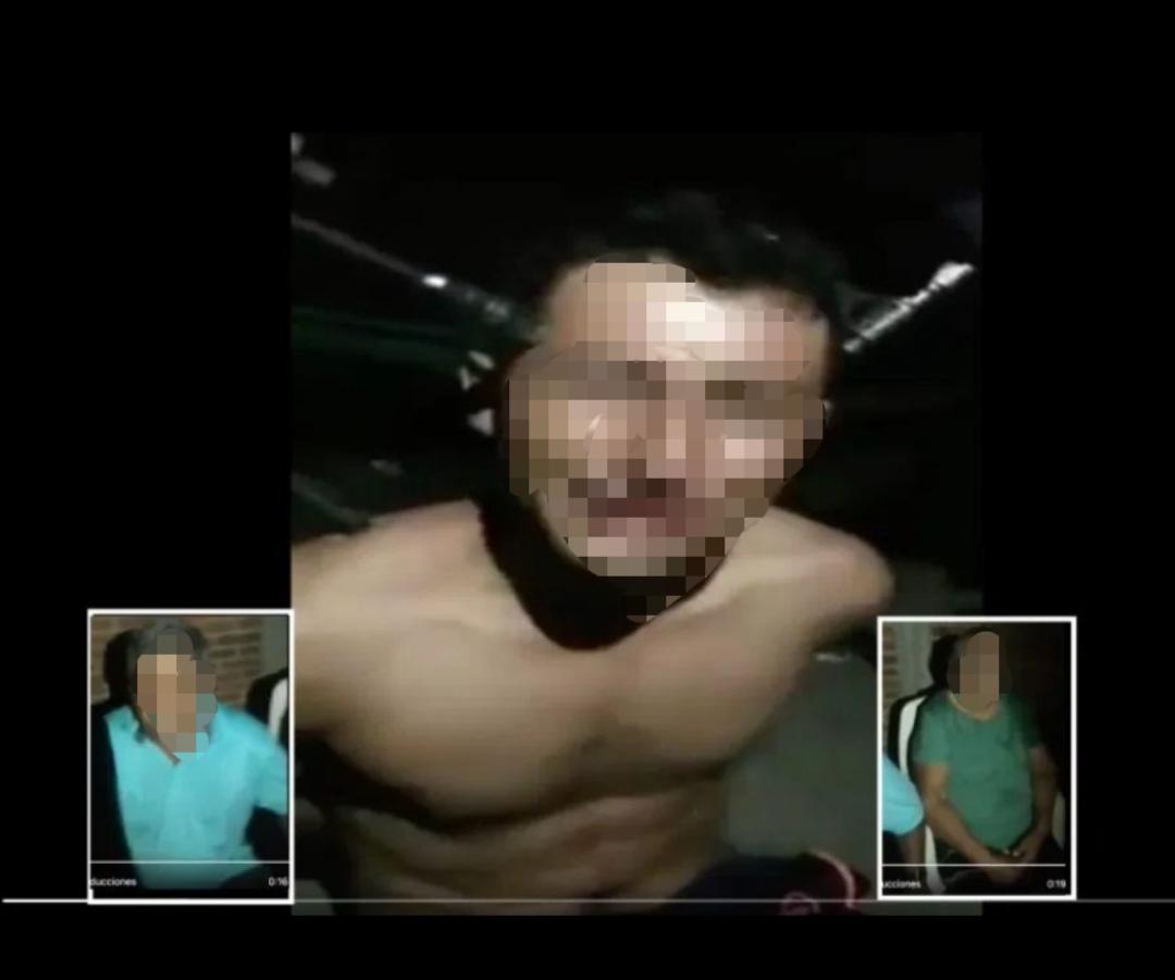 Vídeo | Sicarios interrogan frente a sus padres a rival por un secuestro