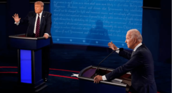 Cancelan segundo debate entre Trump y Biden