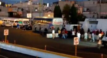 Enfrentamiento en caseta Ecatepec-Pirámides deja dos heridos