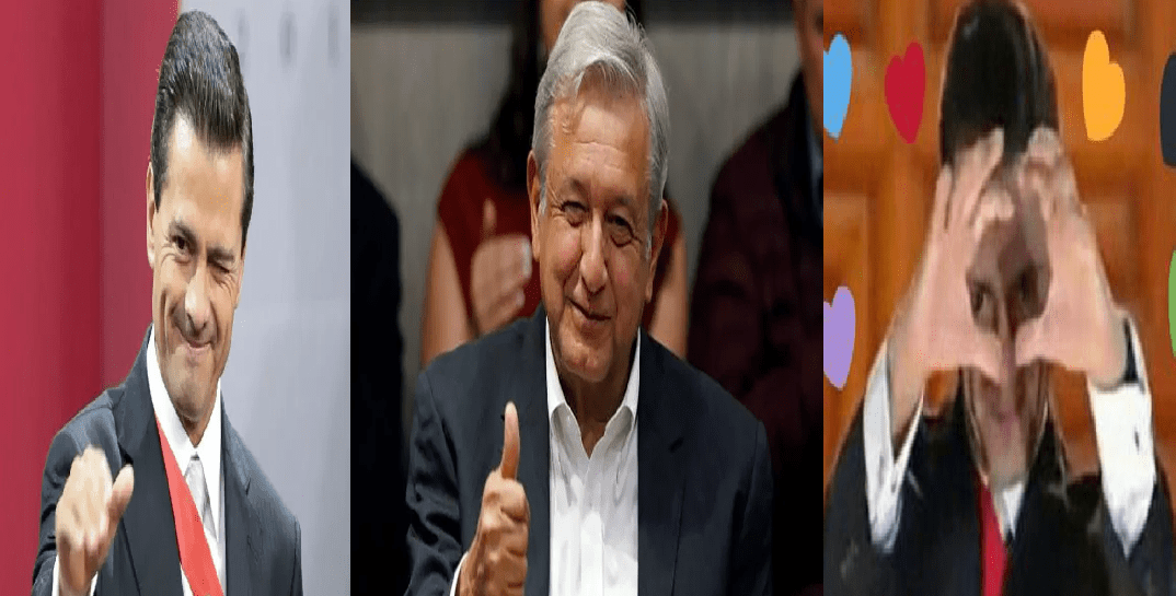 AMLO defiende a Peña Nieto