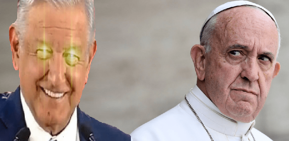 Carta que AMLO le mando al Papa Francisco