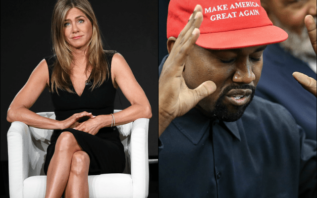 Jennifer Aniston dice que votar por Kanye West “no es divertido”