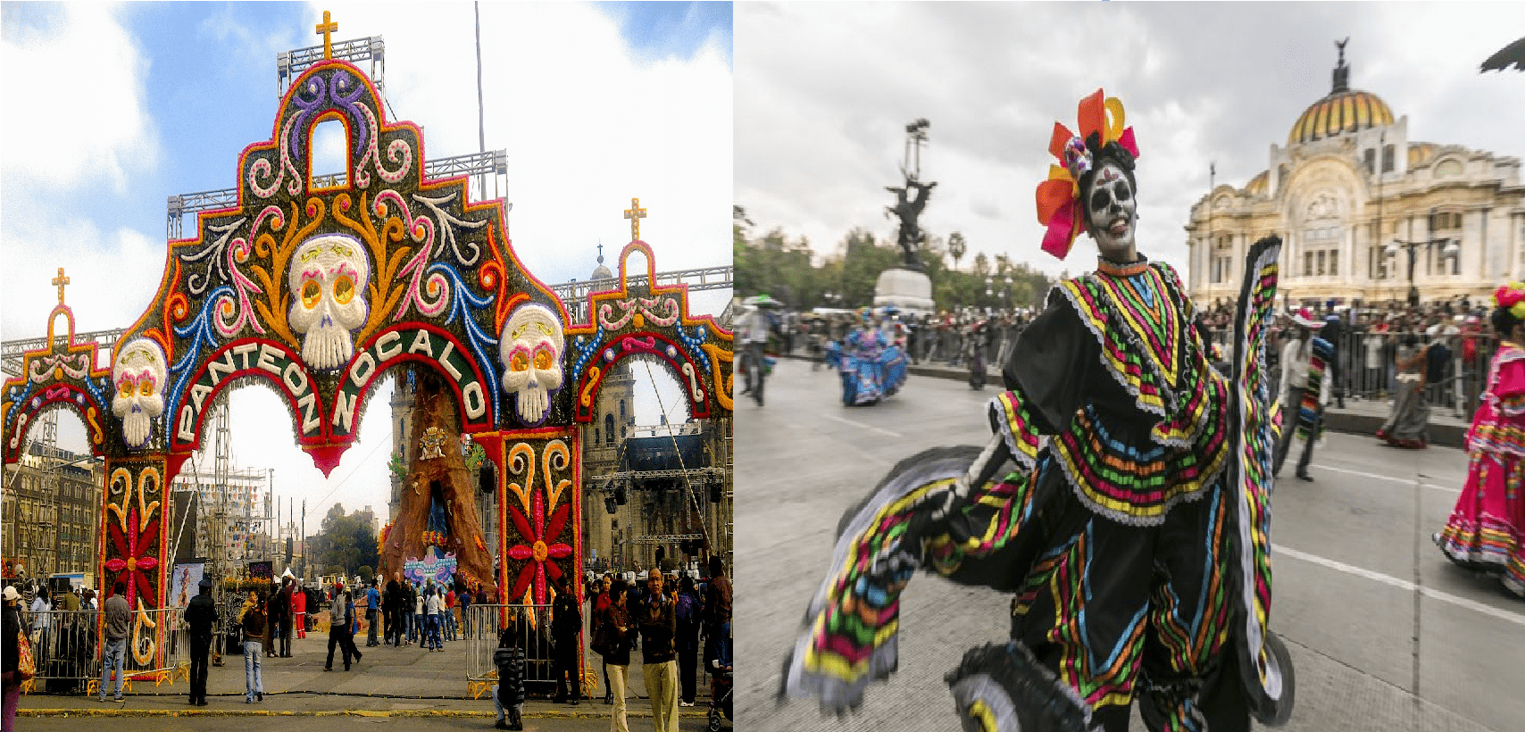 Ofrenda monumental en Zócalo y desfile de CdMx