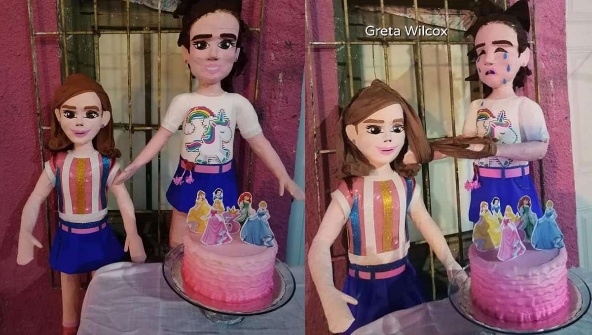 Llegan las piñatas de las ‘niñas del pastel’