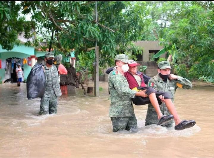 Lluvias al sur del país serán provocadas por frente frio y ETA