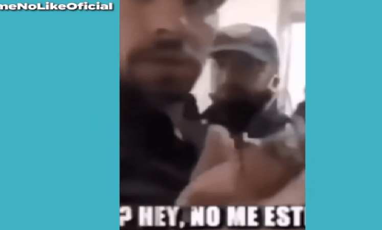 Vídeo | El golpeador de mujeres ‘Eleazar Gómez’ pide que no lo graben al ser detenido
