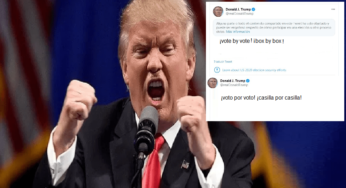 Trump pide por Twitter que “Detengan el conteo “