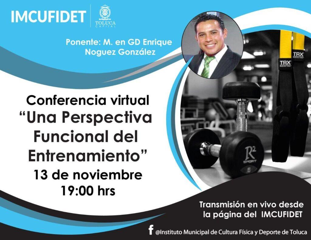 CONTINÚAN CONFERENCIAS VIRTUALES DEL IMCUFIDET PARA LA COMUNIDAD