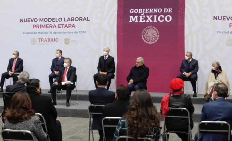 ASISTE ALFREDO DEL MAZO AL INICIO DE LA PRIMERA ETAPA DEL NUEVO MODELO LABORAL, QUE PROMUEVE MEJORES CONDICIONES PARA LA CLASE TRABAJADORA DEL PAÍS