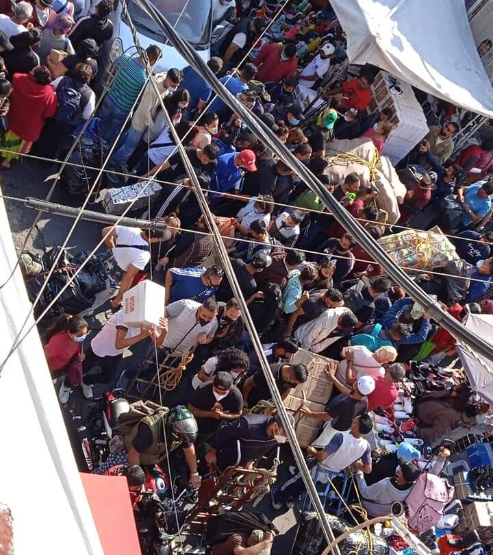 Tepito sin miedo al COVID bajo su propia ley y sigue vendiendo