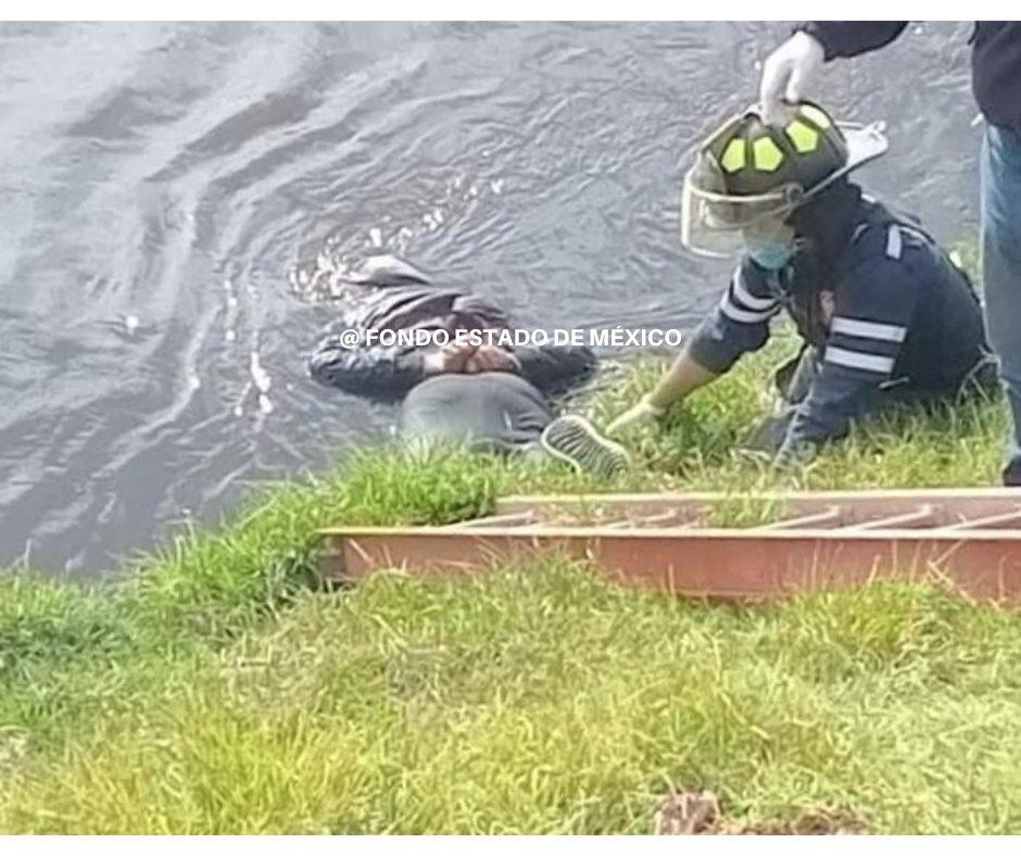 PÁNICO: Aparece otro cadáver en río de aguas negras del Edomex, estaba maniatado e irreconocible