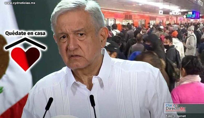 AMLO pide a población no salir de casa en 10 días por covid