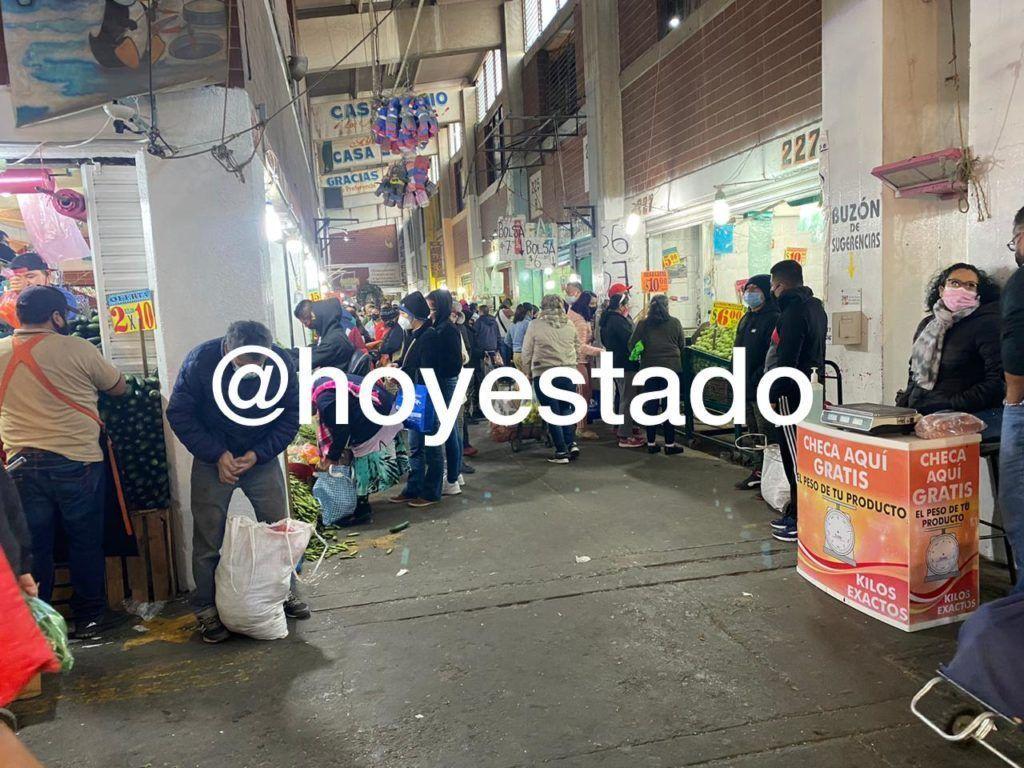 Abarrotan la Central de Abasto de Ecatepec por compras para la cena navideña