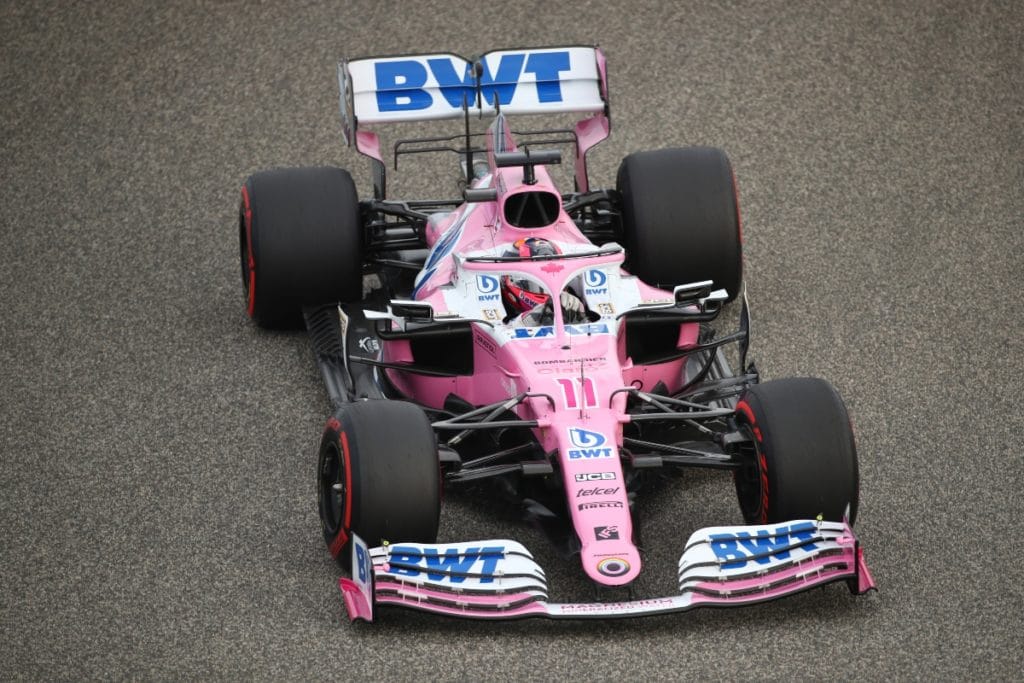 Checo Pérez arrancará en quinto lugar en el gran premio de de Sakhir