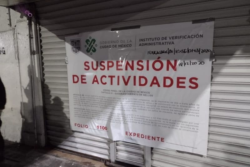 En CDMX suspenden nueve establecimientos por venta de alcohol fuera del horario permitido