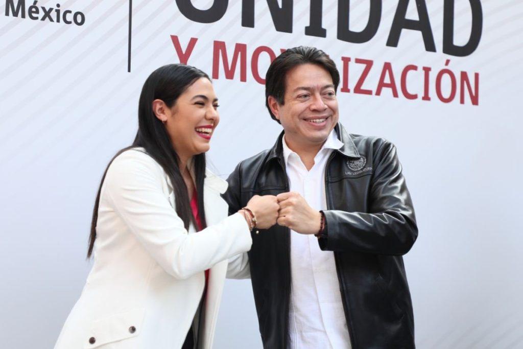 Indira Vizcaíno es la precandidata de Morena a la gubernatura de Colima