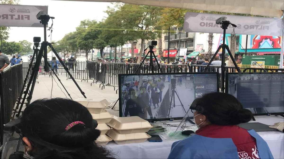 Instalan cámaras térmicas para los feligreses en Basílica de Guadalupe