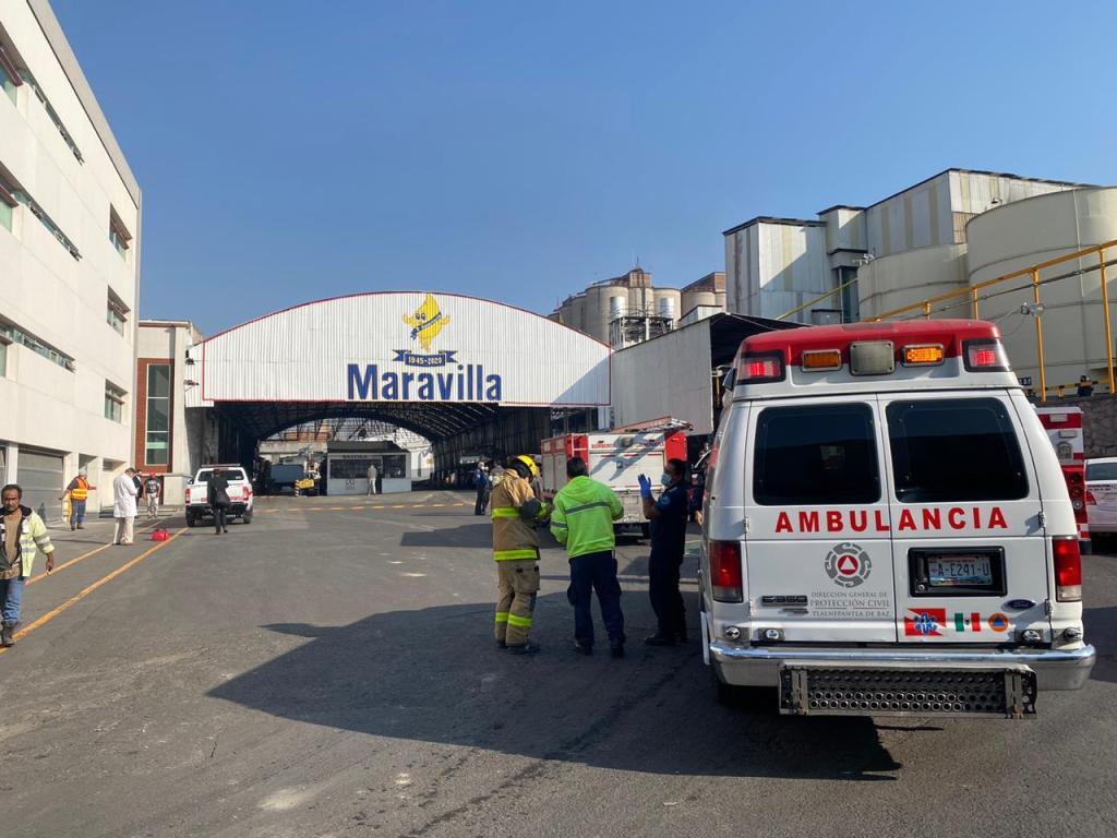 CORTO CIRCUITO: Se incendia fábrica de aceite en Edomex, hay gran movilización en el lugar