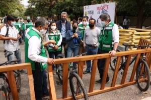 Acciones y estrategias a favor de los ciclistas, anuncia ayuntamiento capitalino