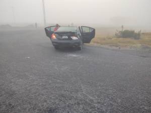 URGENTE: Banco de niebla provoca carambola en esta carretera del Edomex, hay 8 lesionados