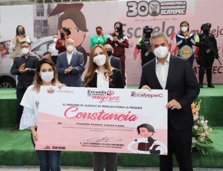 ÉXITO. Otorgan reconocimiento internacional a la Escuela de Manejo para Mujeres de Ecatepec