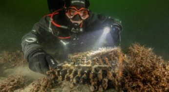 Arqueólogos submarinos descubren máquina de la Segunda Guerra Mundial en el mar Báltico