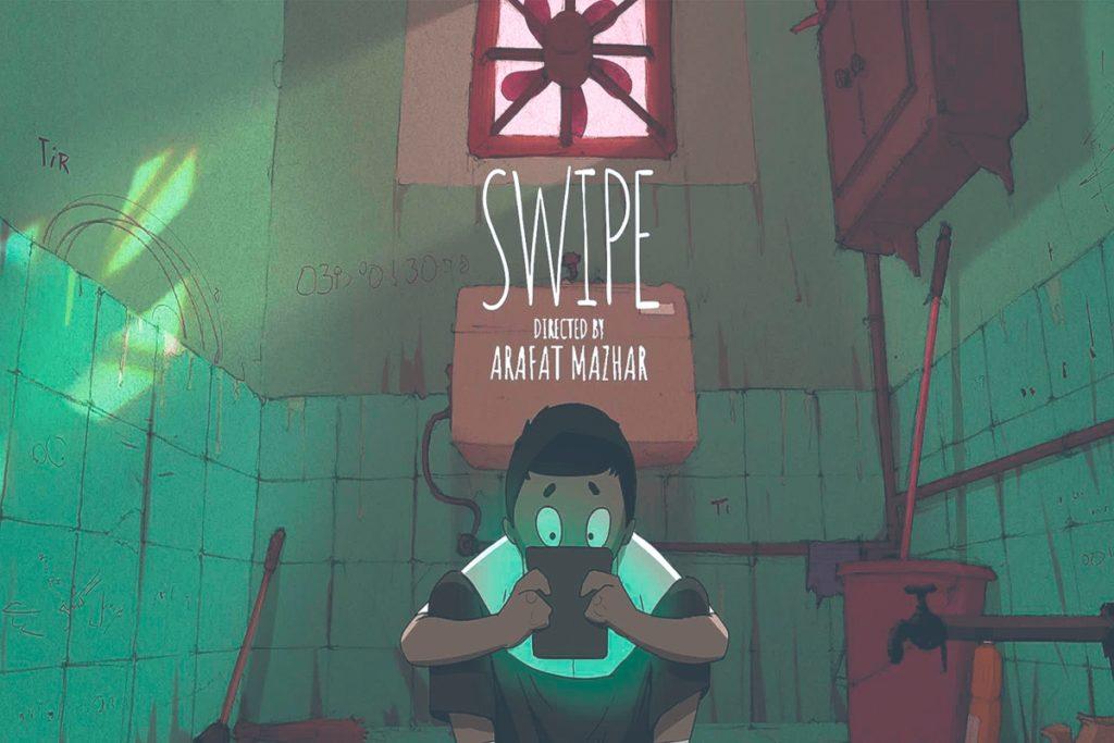 Conoce “Swipe”, el cortometraje sobre una app para votar si alguien debe ser asesinado por blasfemar