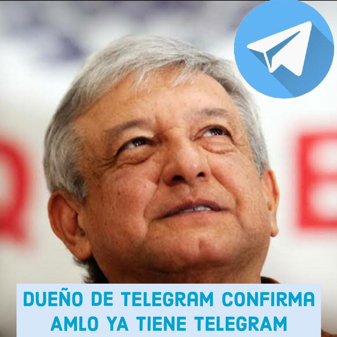 CEO de Telegram, orgulloso de AMLO por llegar a su red social