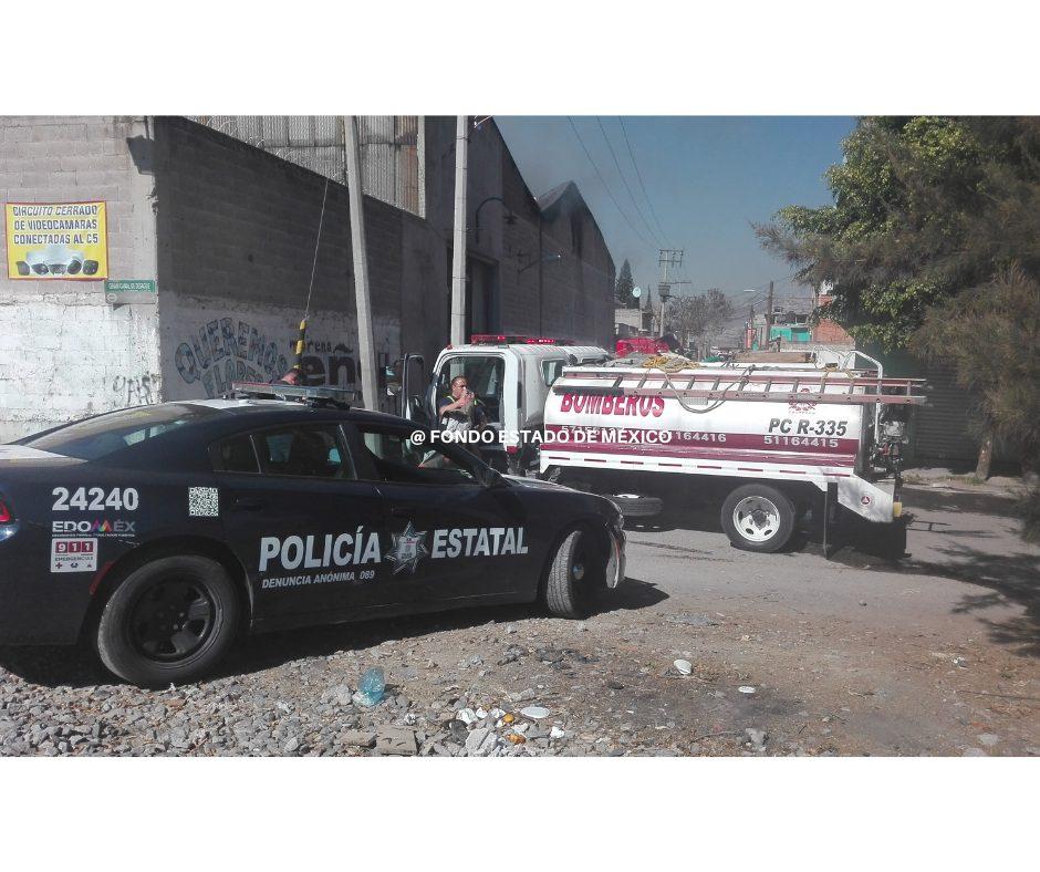 «VIDEO: Se reporta fuerte incendio en fábrica de colchones en la Cardonal Xalostoc, chécalo