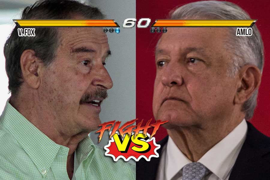 “Cállate, chachalaca”, dice Vicente Fox a López Obrador