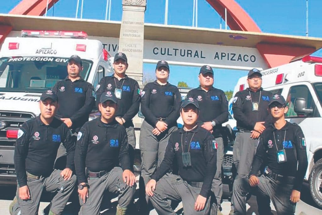 Se infectan seis paramédicos de Protección Civil en Apizaco, Tlaxcala