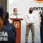 Reconoce Zepeda Soto visión del gobernador para fortalecer a las y los policías municipales