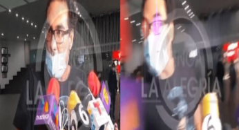 Eduardo Yáñez ataca otra ves en contra de reportero, lo insulta y le da manotazo
