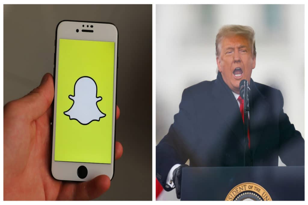 Snapchat bloquea cuenta de Donald Trump tras manifestaciones en EU