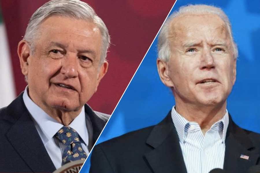 Biden elogió estrategia de México contra covid, asegura AMLO