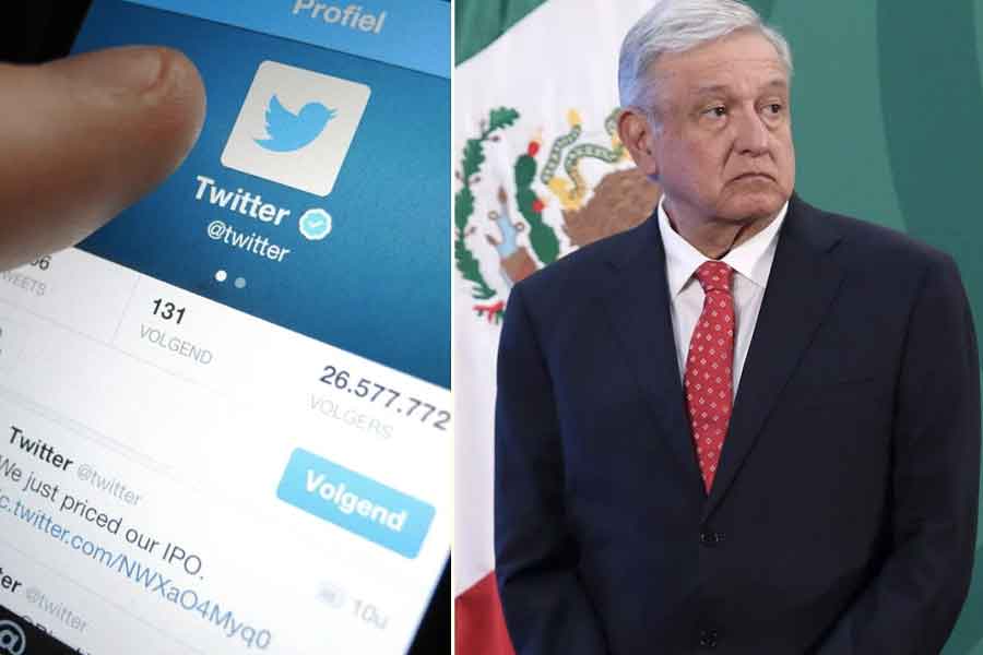 Twitter cerrará cuentas que deseen muerte de AMLO por covid