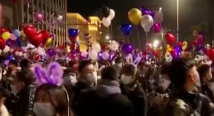 Así festejó Wuhan, la cuna de Covid-19 año nuevo