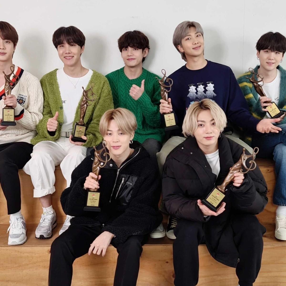 BTS es uno de los artistas más premiados en Seoul Music Awards