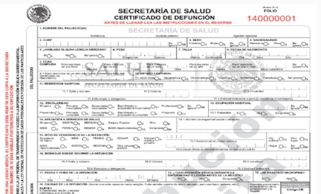 CDMX y EDOMÉX se quedan sin certificados de defunción por Covid