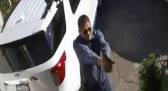 VIDEO | Graban momento exacto en que hombre asesina a tiros a exnovia