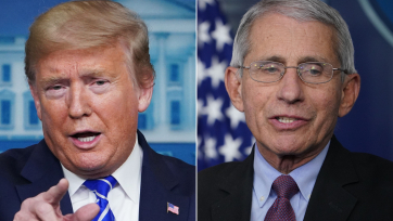 Dr. Fauci contradice el tuit de Trump sobre las muertes por Covid-19