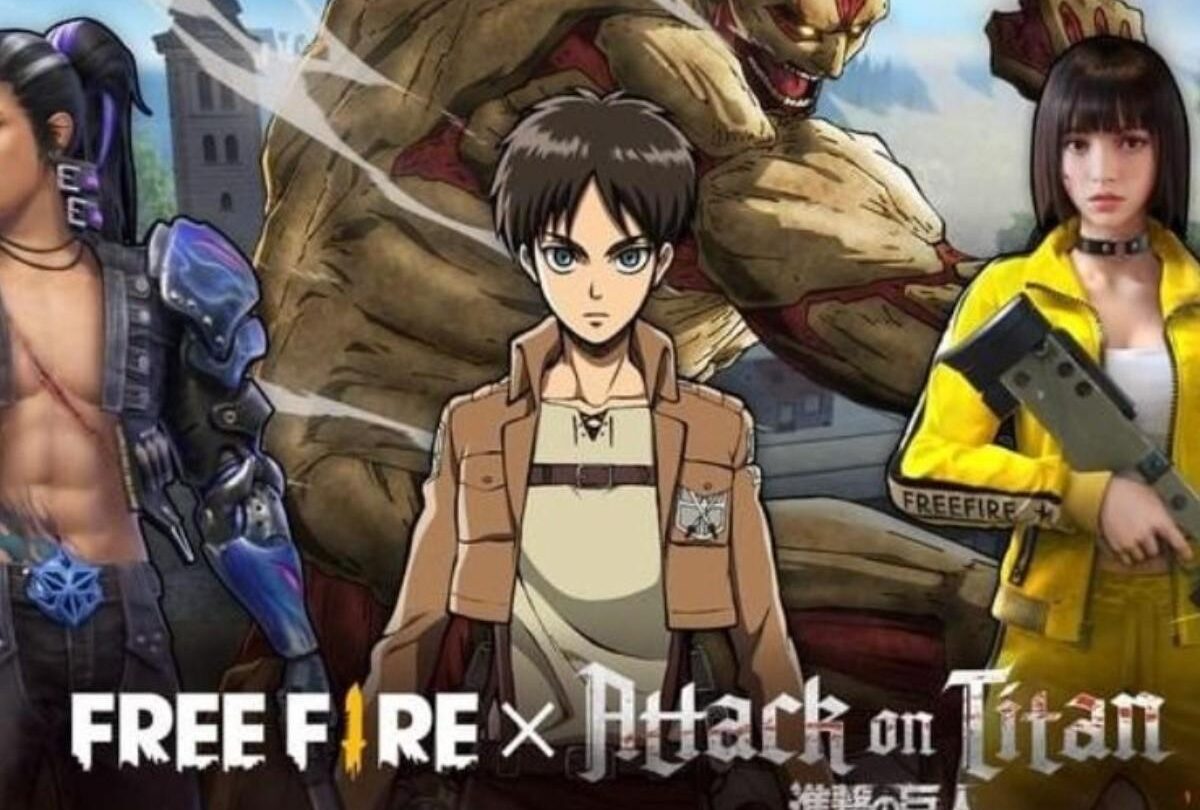 Garena Free Fire anuncia oficialmente la colaboración con Shingeki No Kyojin |