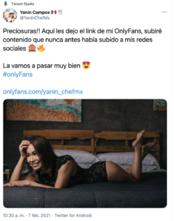 Preciosuras!! Aquí les dejo el link de mi OnlyFans, subiré contenido que nunca antes había subido a mis redes sociales Mono que no ve maldadesFuego La vamos a pasar muy bien Cara sonriente con ojos en forma de corazón #onlyFans https://onlyfans.com/yanin_chefmx