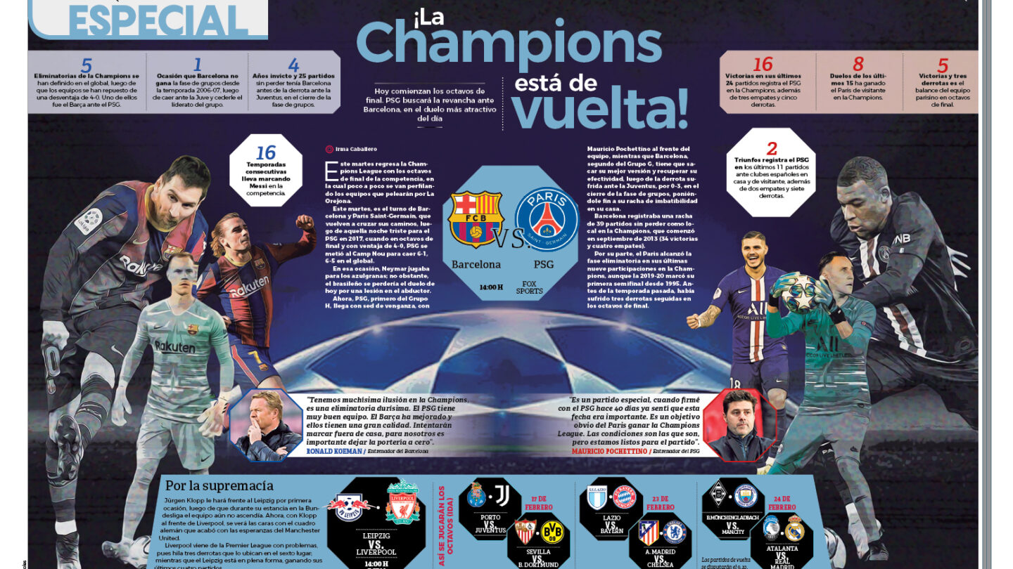 La Champions está de vuelta |