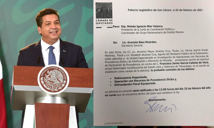 FGR Quiere Encarcelar A Gober De Tamaulipas; Ha Pedido Su Desafuero