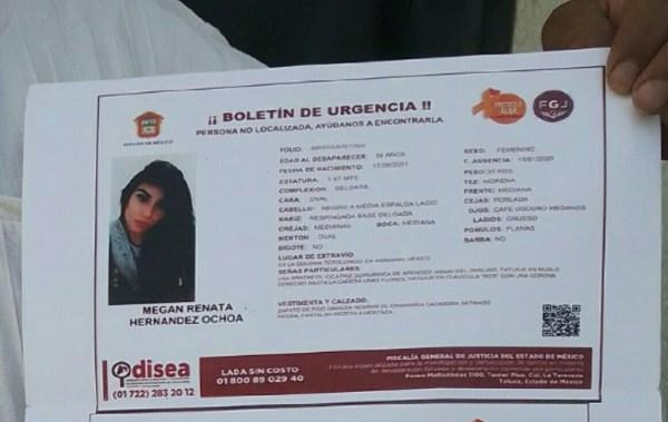 QUÉ INFIERNO: Megan salió a divertirse y ya no volvió a su hogar; su pequeño hijo pregunta por mamá