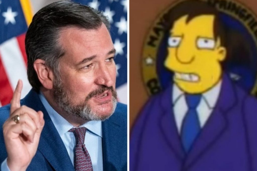 Los Simpson predijeron el escandaloso viaje del senador Ted Cruz a Cancún (+video)