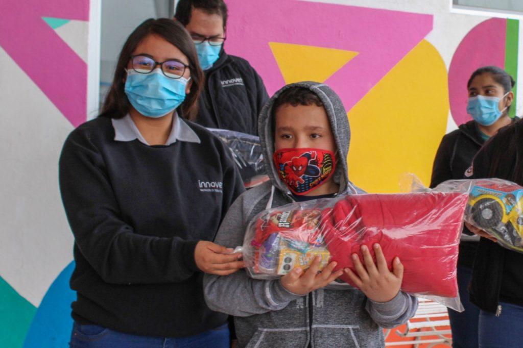 Realizan con éxito la segunda edición del programa “Abriga a un niño”