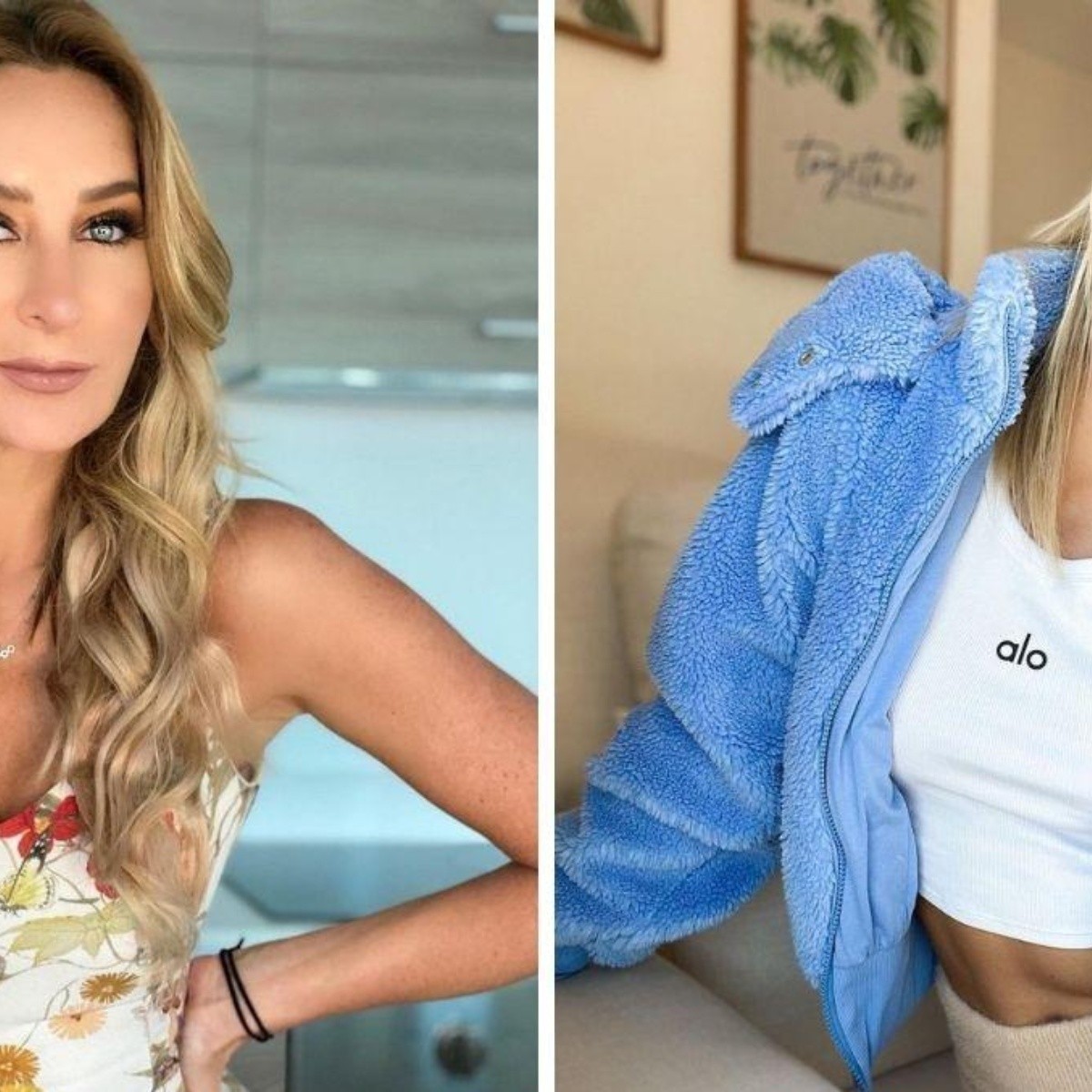 Con tremendo escotazo, Geraldine Bazán opaca a Irina Baeva