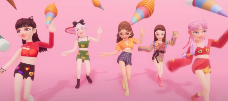 ‘Ice Cream’ de BLACKPINK con ZEPETO llega a los 100 millones de reproducciones